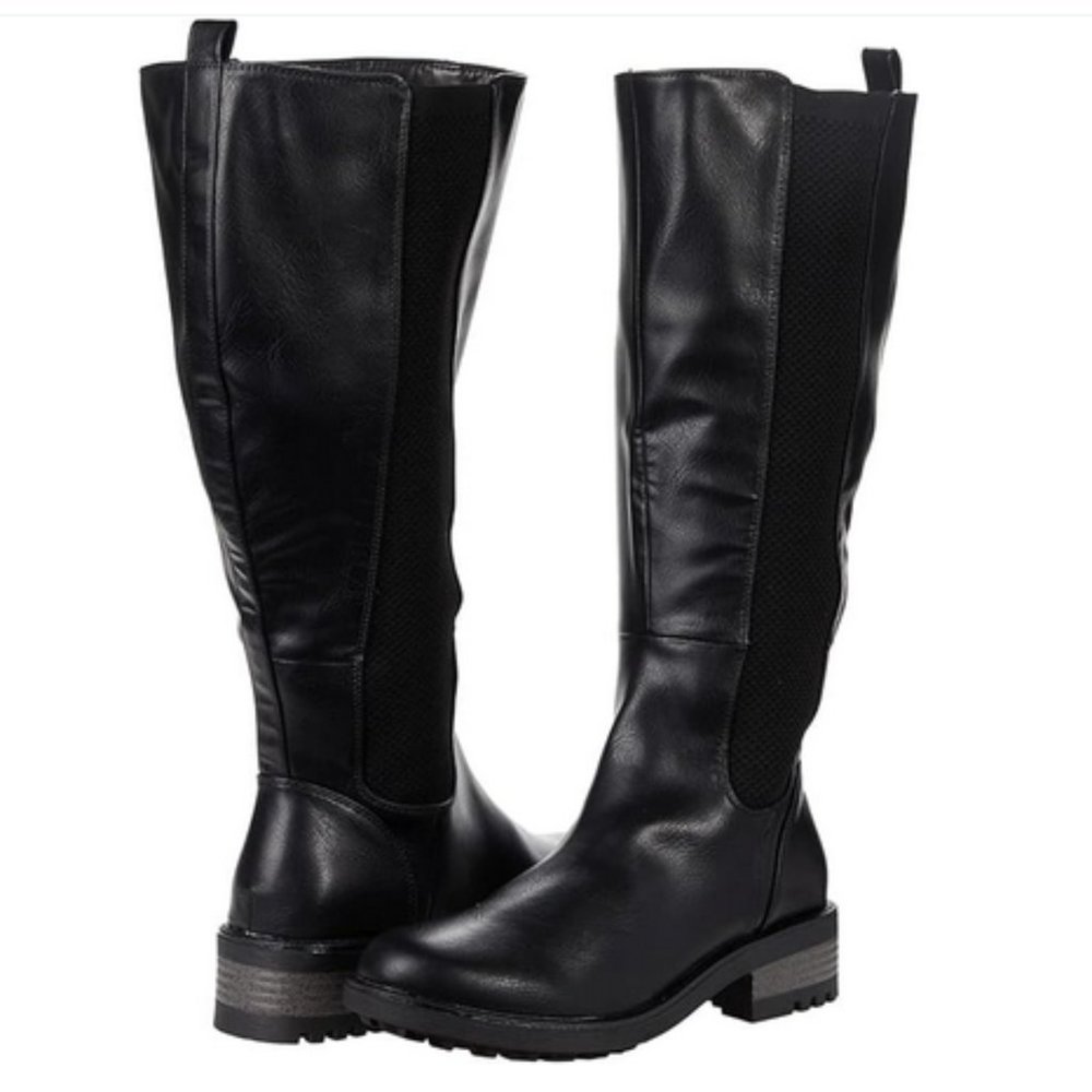 LIFESTRIDE Black Leather Boots